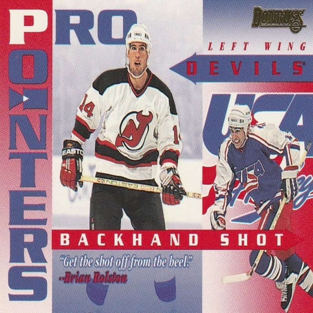 Brian Rolston - 1995 Donruss Pro Pointers Hockey Card